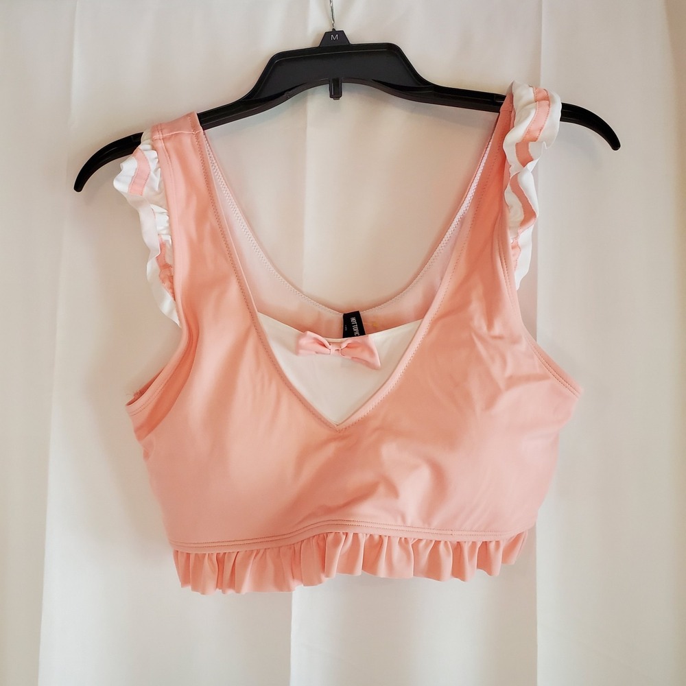 Pink sailor moon‎ swimsuit Top Hot Topic Large Swim Bikini
